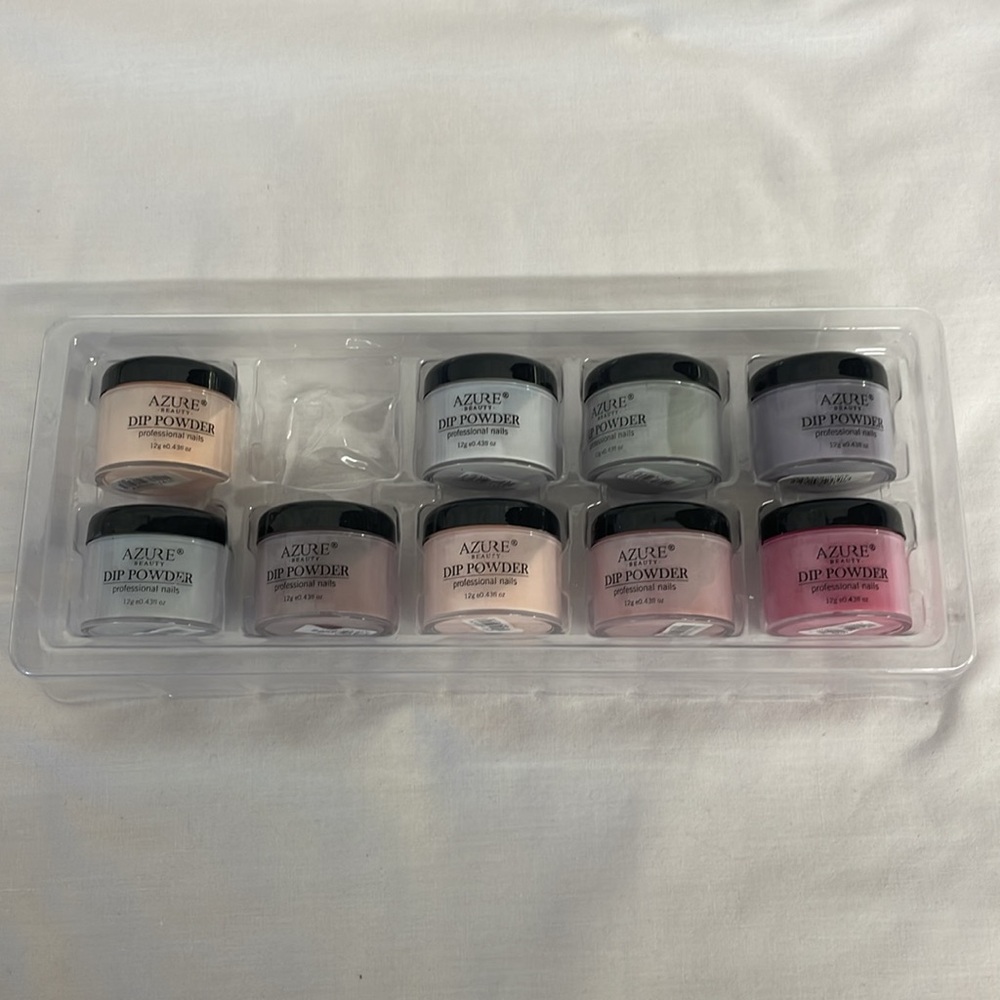 Azure Beauty Dip Powder Lot of 18 colors - Picture 3 of 5